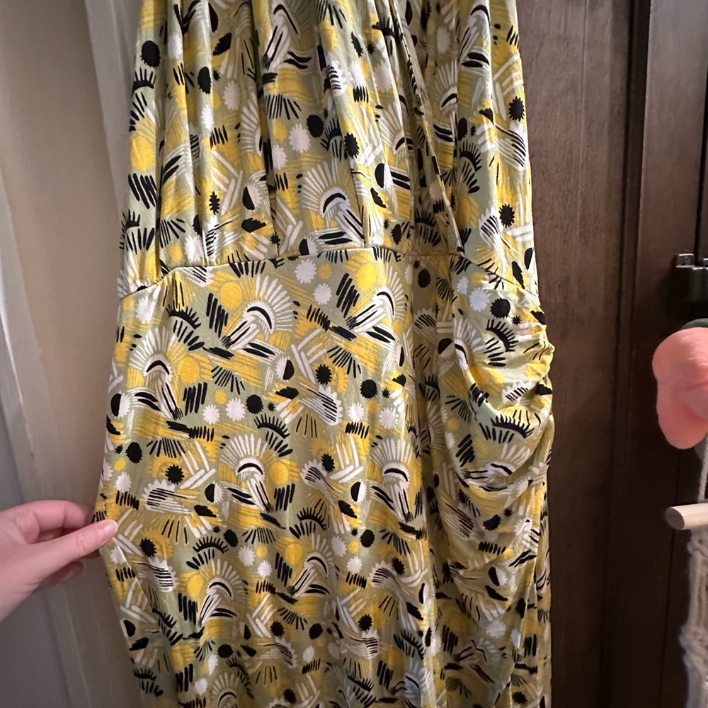 NWT Free people Size XL- Daria Dress in Apple Mint Combo - Picture 7 of 12